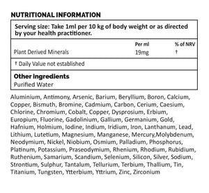 Plant Derived Minerals - 30 Servings